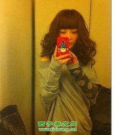 姚笛发型图片